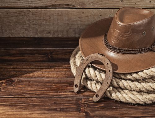 Western kowboj Dziki zachód Silverado Westerland (Freepik)